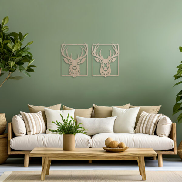 Deer - veggdekor - Bilde 2