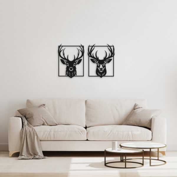 Deer - veggdekor - Bilde 4