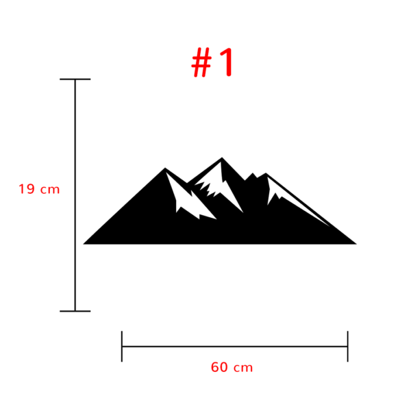 Mountains - veggdekor - Bilde 6