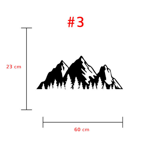 Mountains - veggdekor - Bilde 8