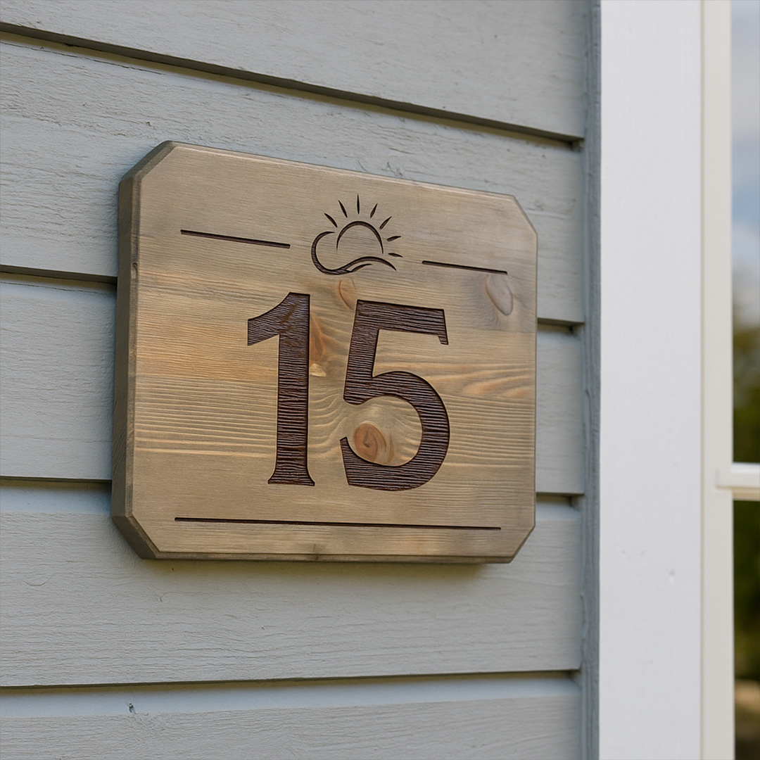 Hyttenummerskilt - Bilde 2