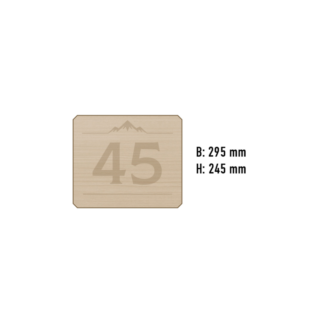 Hyttenummerskilt - Bilde 3