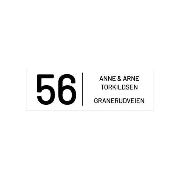 Postkasseskilt eget design - Bilde 3