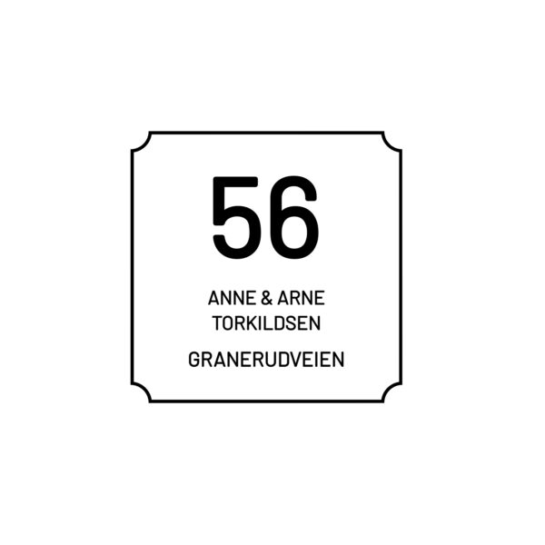 Postkasseskilt eget design - Bilde 5