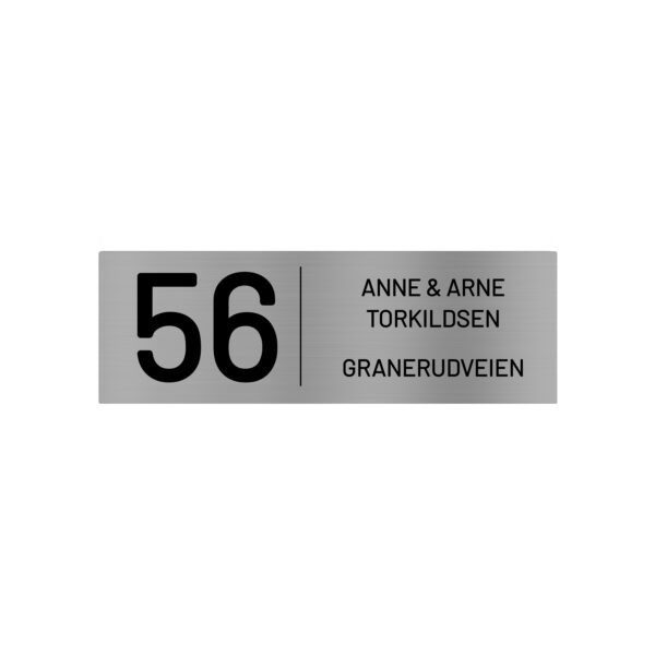 Postkasseskilt eget design - Bilde 2