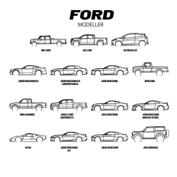 Ford - veggdekor - Bilde 3