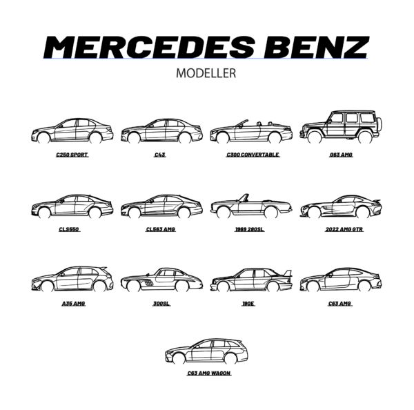 Mercedes benz - veggdekor - Bilde 3