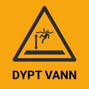 Dypt vann – ISO 7010