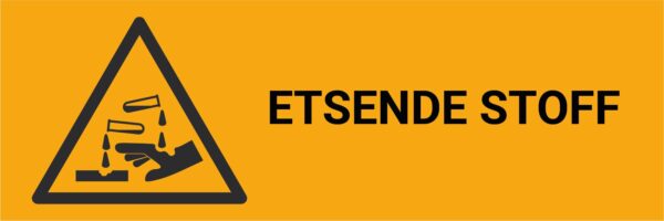 Etsende stoff – ISO 7010 - Bilde 2