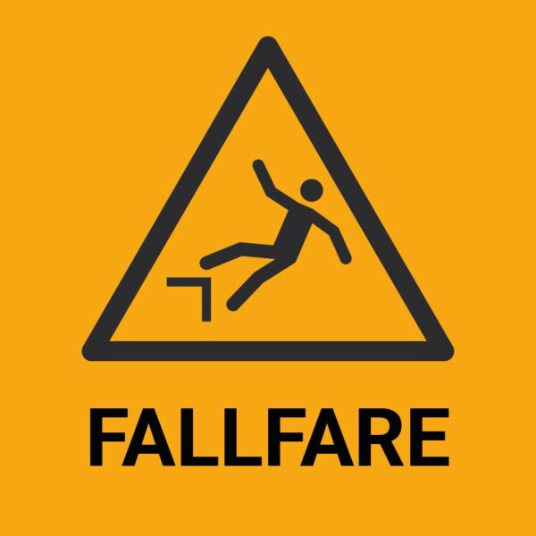 Fallfare – ISO 7010