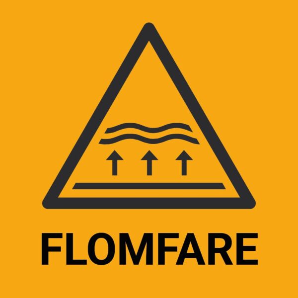 Flomfare – ISO 7010