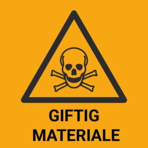 Giftig materiale – ISO 7010