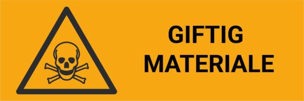 Giftig materiale – ISO 7010 - Bilde 2