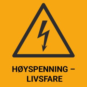 Høyespenning livsfare – ISO 7010