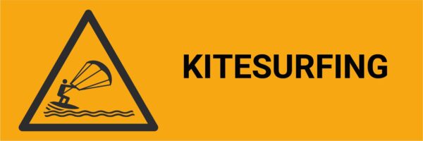 Kitesurfing – ISO 7010 - Bilde 2