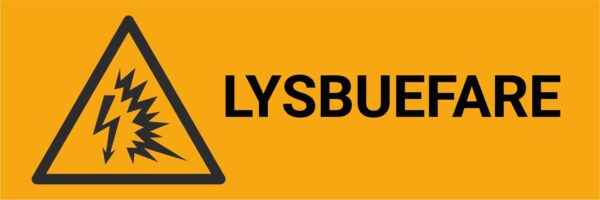 Lysbuefare – ISO 7010 - Bilde 2