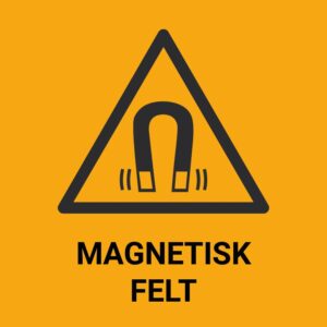 Magnetisk felt – ISO 7010