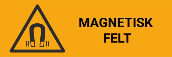 Magnetisk felt – ISO 7010 - Bilde 2