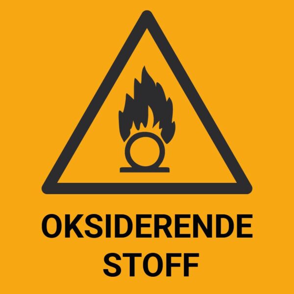 Oksiderende stoff – ISO 7010