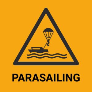 Parasailing – ISO 7010