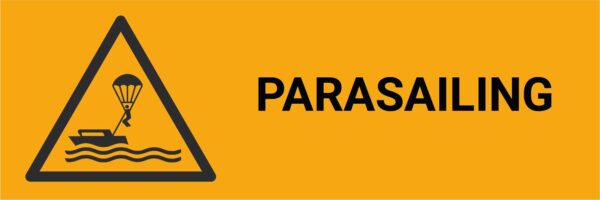 Parasailing – ISO 7010 - Bilde 2