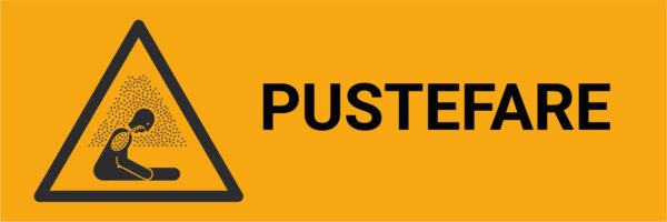 Pustefare – ISO 7010 - Bilde 2