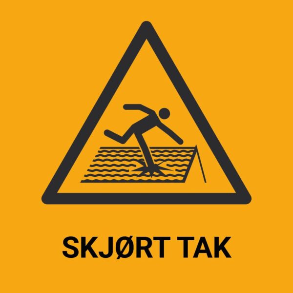 Skjørt tak – ISO 7010
