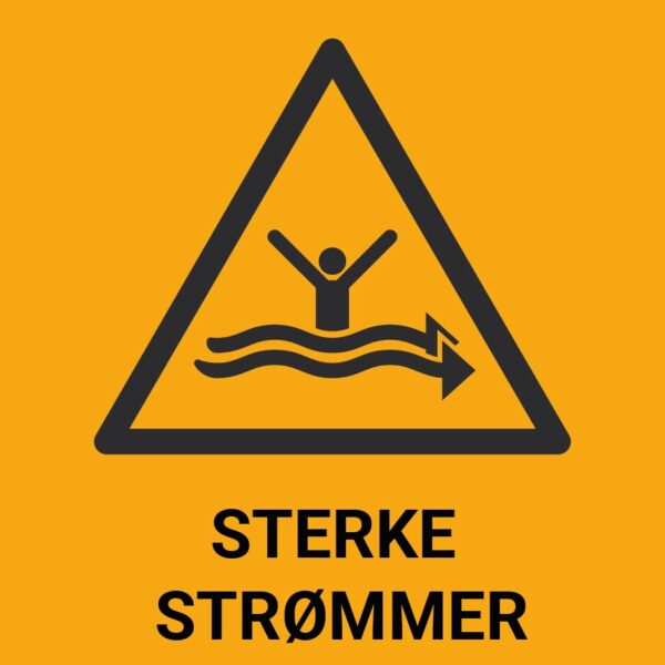Sterke strømmer – ISO 7010