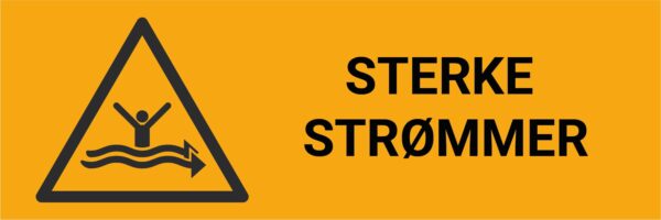 Sterke strømmer – ISO 7010 - Bilde 2
