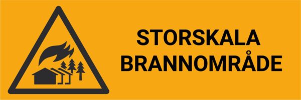 Storskala brannområde – ISO 7010 - Bilde 2