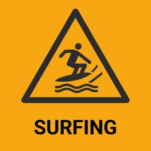 Surfing – ISO 7010