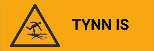 Tynn is – ISO 7010 - Bilde 2