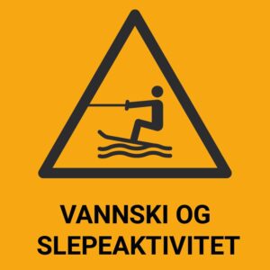 Vannski og slepeaktivitet – ISO 7010