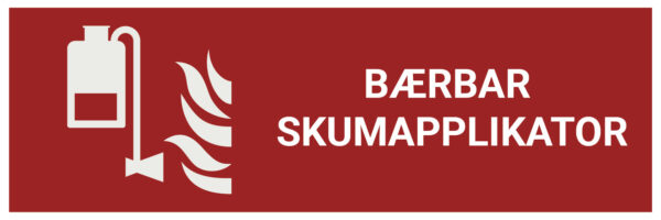 Bærbar skumapplikator – ISO 7010 - Bilde 2