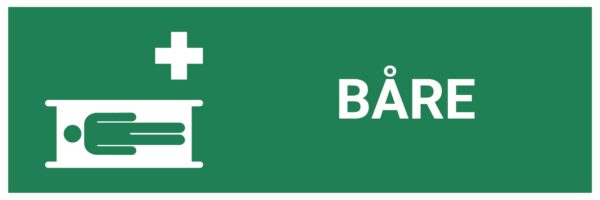 Båre – ISO 7010 - Bilde 2