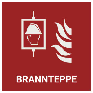 Brannmannsheis – ISO 7010