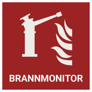 Brannmonitor – ISO 7010