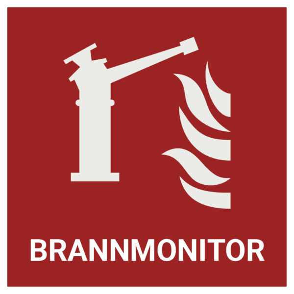 Brannmonitor – ISO 7010