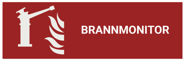 Brannmonitor – ISO 7010 - Bilde 2