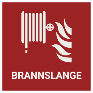Brannslange – ISO 7010