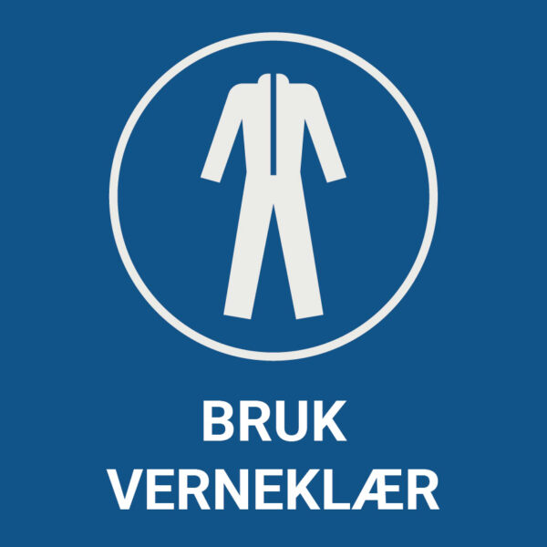 Bruk verneklær – ISO 7010