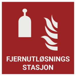 Fjernutløsningsstasjon – ISO 7010