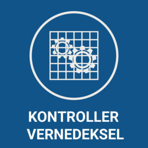 Kontroller vernedeksel – ISO 7010