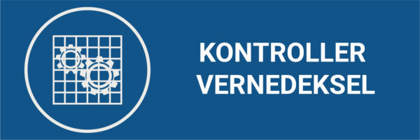 Kontroller vernedeksel – ISO 7010 - Bilde 2