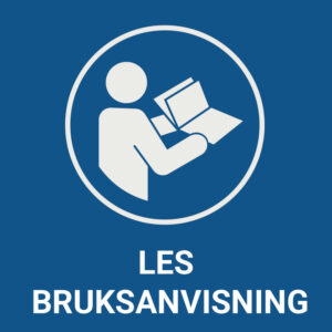 Les bruksanvisning – ISO 7010