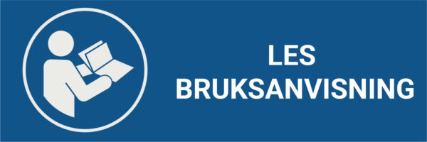 Les bruksanvisning – ISO 7010 - Bilde 2