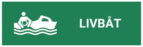 Livbåt – ISO 7010 - Bilde 2