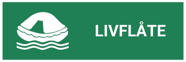 Livflåte – ISO 7010 - Bilde 2