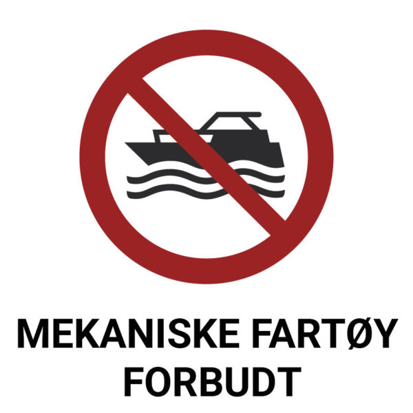 Mekaniske fartøy forbudt – ISO 7010