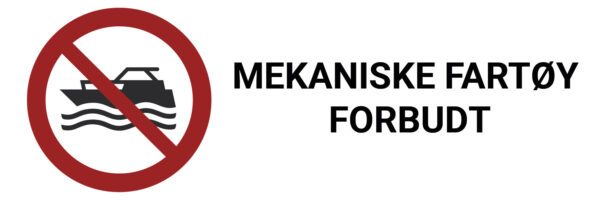 Mekaniske fartøy forbudt – ISO 7010 - Bilde 2